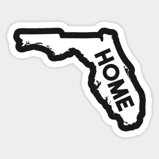 Florida Is My Home Design. Graphic Florida Tee Sticker